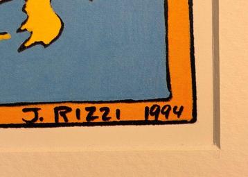 James Rizzi (1950-2011) - Come Fly with Me