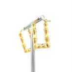 Handmade - Oorbellen - 2.6 g - 18 karaat Geel goud, Nieuw