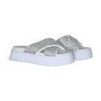 Liu Jo • witte sandalen met strass • 40, Kleding | Dames, Verzenden, Liu Jo, Wit, Nieuw