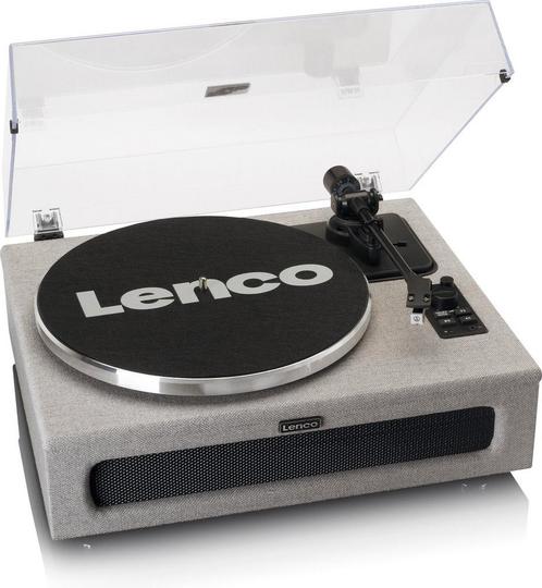 Lenco Platenspeler met Bluetooth - Vier ingebouwde Speakers, Huis en Inrichting, Woonaccessoires | Overige, Verzenden