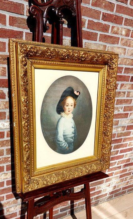 Cadre - hout beuk, Antiek en Kunst, Curiosa en Brocante