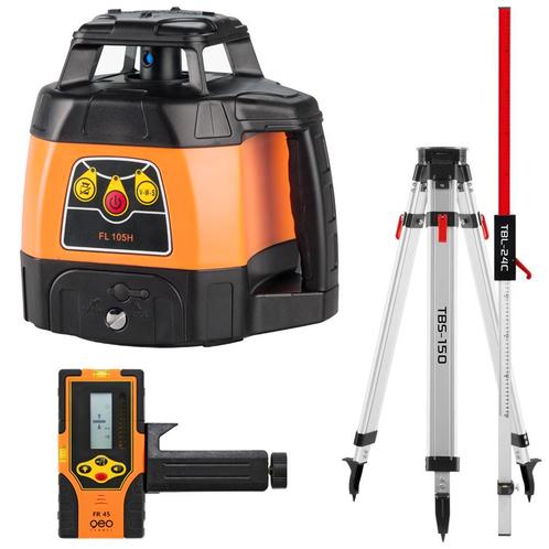 Geo Fennel Roterende Laser - Bouwlaser + Statief en Baak, Bricolage & Construction, Instruments de mesure, Envoi