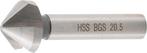 Bgs Technic Verzinkboor HSS DIN 335 Vorm C diameter 20,5 mm, Verzenden