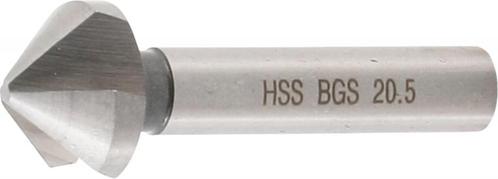 Bgs Technic Verzinkboor HSS DIN 335 Vorm C diameter 20,5 mm, Autos : Pièces & Accessoires, Pneus & Jantes, Envoi