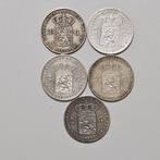 Nederland. Willem III. 2 1/2 Gulden Diverse jaren, Postzegels en Munten, Munten | Nederland