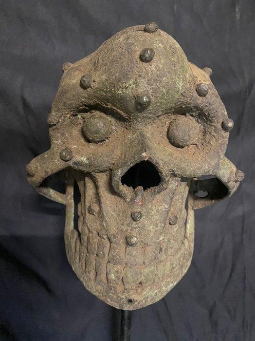 Hoofd schedel tiv - schedel - Nigeria (Zonder minimumprijs), Antiek en Kunst, Kunst | Niet-Westerse kunst