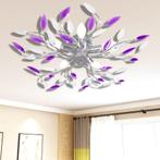 vidaXL Lamp met kristallen bladeren van acryl voor 5x E14, Huis en Inrichting, Verzenden, Nieuw