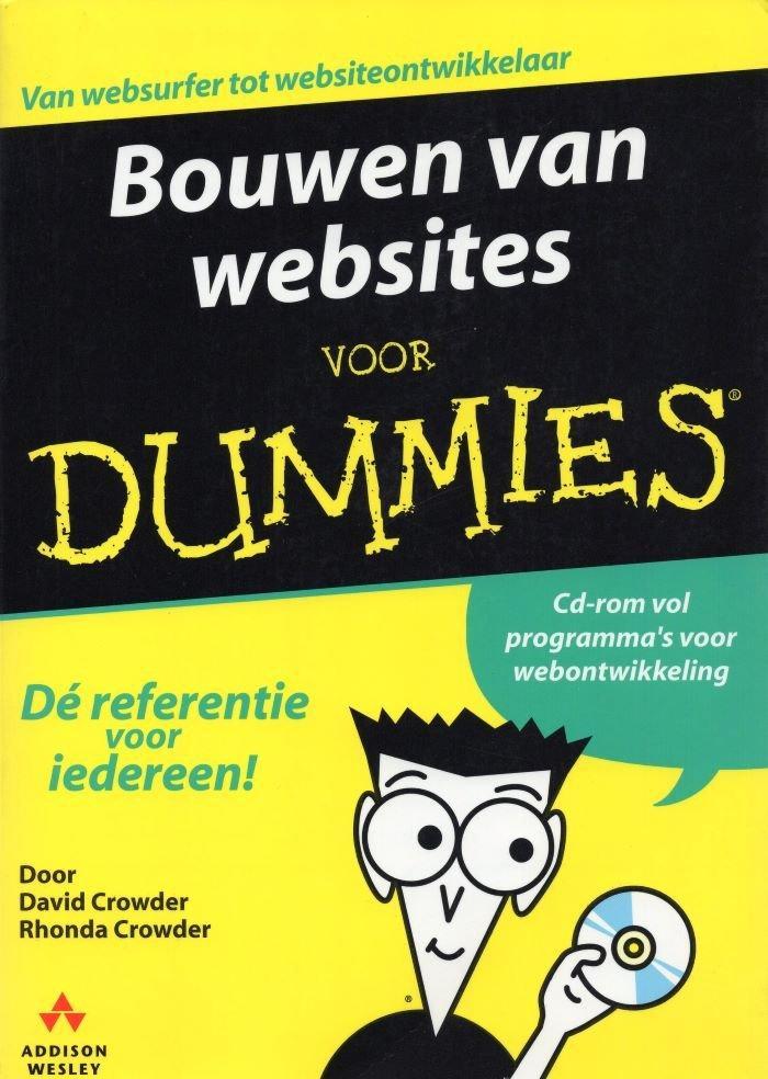 Bouwen van websites voor Dummies - David Crowder - 978904300, Boeken, Studieboeken en Cursussen, Verzenden