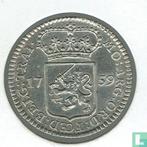 Utrecht ¼ gulden 1759, Postzegels en Munten, Verzenden, Overige landen, Losse munt, Goud