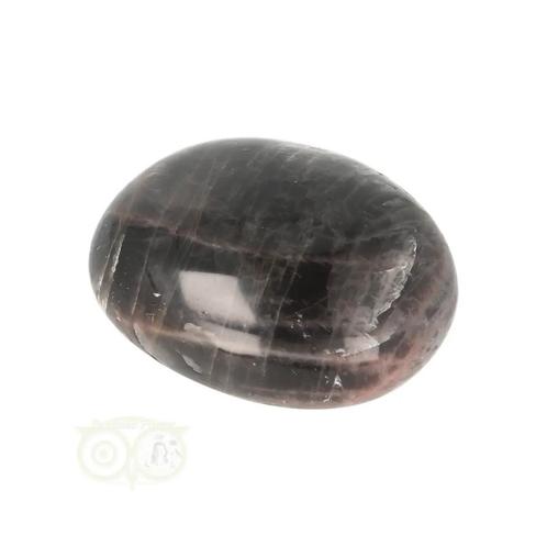 Zwarte Maansteen zaksteen Nr 51 - 24 gram, Handtassen en Accessoires, Edelstenen, Nieuw, Verzenden