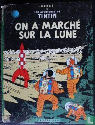 Kuifje - On a marché sur la lune  - 1964, Livres, BD, Envoi
