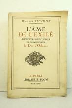 Joseph Récamier - Lâme de lExilé. Souvenirs des voyages de, Antiek en Kunst