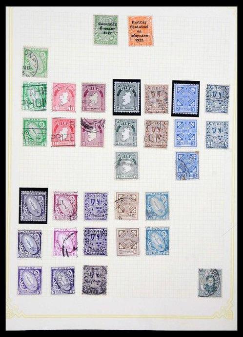 Ierland 1922/2005 - Ierland 2 Albums w/o 1 Davo album, Postzegels en Munten, Postzegels | Europa | UK