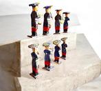 Indiase muzikanten van hout en papier-maché - India (Zonder