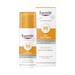 Eucerin Sun Oil Control Gel-crème SPF50+ 50ml (Zonnebrand), Handtassen en Accessoires, Uiterlijk | Lichaamsverzorging, Nieuw, Verzenden