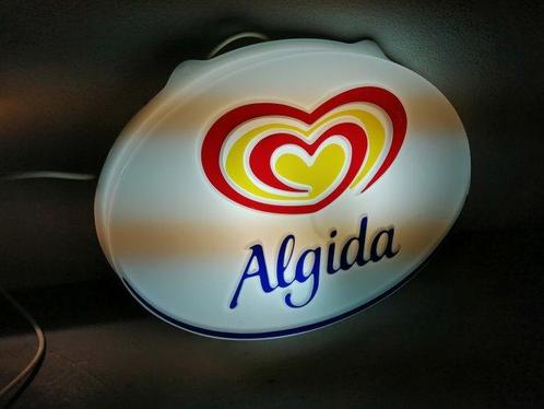 Algida - Gelati - 1970s - Neonlichtbord - Plastic, Antiek en Kunst, Antiek | Wandborden en Tegels