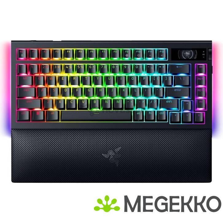 Razer BlackWidow V4 Pro TKL Draadloos Zwart Razer Orange, Computers en Software, Toetsenborden, Nieuw, Verzenden