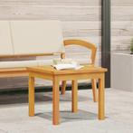 vidaXL Bijzettafel Bruin Massief acaciahout, Tuin en Terras, Verzenden, Nieuw