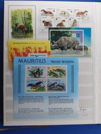 Motief Dieren - Verzameling dieren in een stockboek, Gestempeld