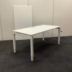 Slingerbureau 180x80 cm, hoogst verstelbaar 62-90 cm, wit, Huis en Inrichting, In hoogte verstelbaar, Gebruikt, Bureau