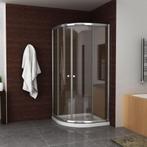 Aanbieding: BWS Douchecabine | Kwartrond 100x100x190cm | 5mm, Doe-het-zelf en Bouw, Sanitair, Ophalen of Verzenden, Nieuw, Chroom