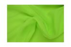 15 meter chiffon stof - limoen groen, Verzenden, 120 cm of meer, Polyester, Groen