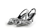 Sacha Slingbacks in maat 40 Zilver | 5% korting, Kleding | Dames, Schoenen, Overige kleuren, Verzenden, Zo goed als nieuw, Sacha