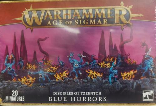 Daemons of Tzeentch Blue Horrors (Warhammer Nieuw), Hobby & Loisirs créatifs, Wargaming, Enlèvement ou Envoi