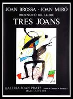 Joan Miró - “Tres Joans - Barcelona, 1978”. Gesigneerd in de