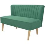 vidaXL Canapé 117x55,5x77 cm Tissu Vert, Huis en Inrichting, Verzenden