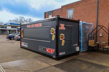 Keuken container, Container 20ft keuken, mobiele keuken beschikbaar voor biedingen