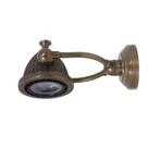 Wandlampen Wandlamp Benton Antiek Messing Binnenverlichting, Huis en Inrichting, Lampen | Wandlampen, Verzenden, Nieuw