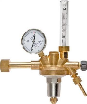 Argon 200 bar Reduceerventiel met0 to 20 l/min, Verzenden