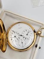 Augustin Perret Locle - 18K Solid Gold Pocket Watch - 1471 -, Handtassen en Accessoires, Nieuw