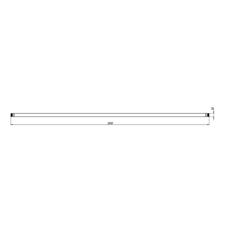 10× FORTEX FX31-L300 enkele truss buis lengte 300 cm zwart, Musique & Instruments, Lumières & Lasers, Envoi