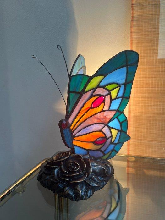 Buffet tafellamp (2) - Glas-in-lood, Antiek en Kunst, Curiosa en Brocante