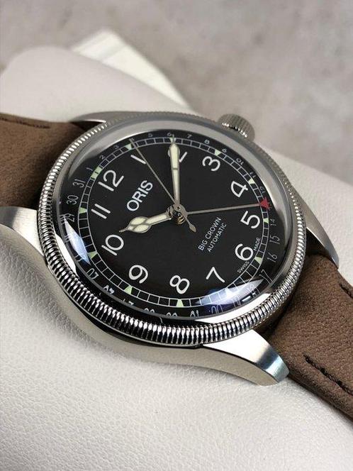 Oris - Big Crown Pointer Date Automatic - 01 754 7749, Handtassen en Accessoires, Horloges | Heren