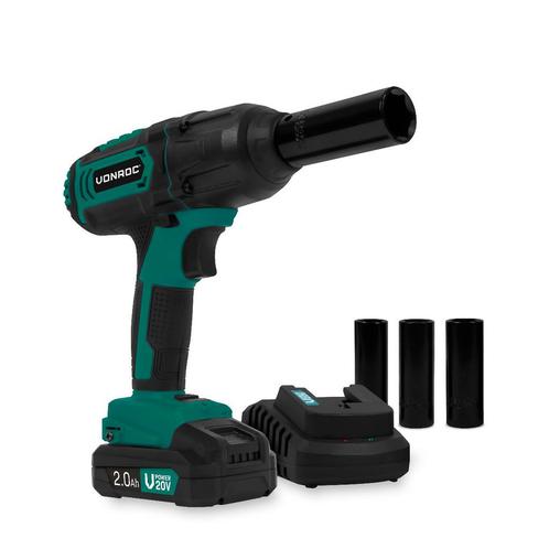 Accu slagmoersleutel 20V – 4 standen: 100/200/300/400Nm –, Doe-het-zelf en Bouw, Gereedschap | Handgereedschap, Nieuw, Verzenden