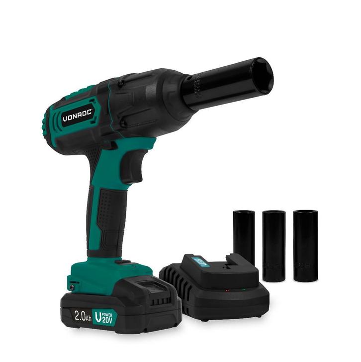 Accu slagmoersleutel 20V – 4 standen: 100/200/300/400Nm –, Doe-het-zelf en Bouw, Gereedschap | Handgereedschap, Nieuw, Verzenden