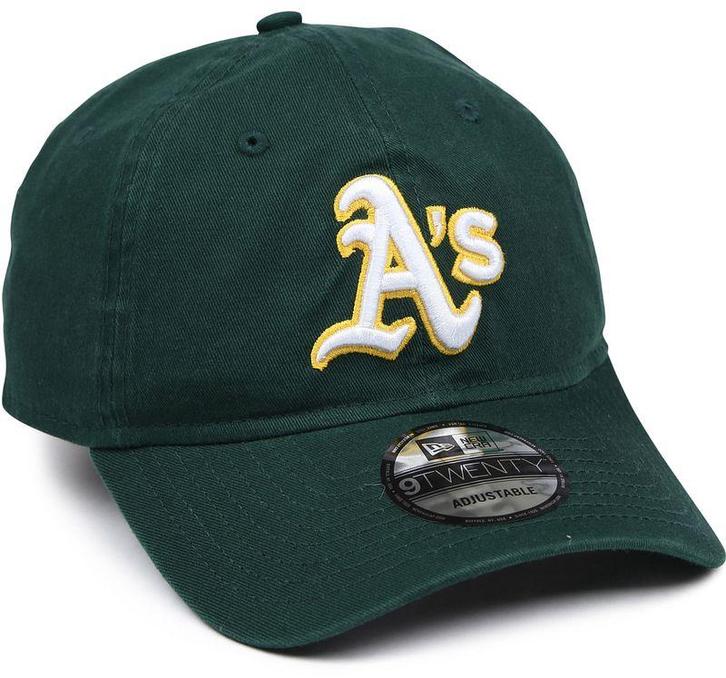 New Era Oakland Athletics Cap Washed Donkergroen maat  Heren, Kleding | Heren, Hoeden en Petten, Nieuw, Verzenden