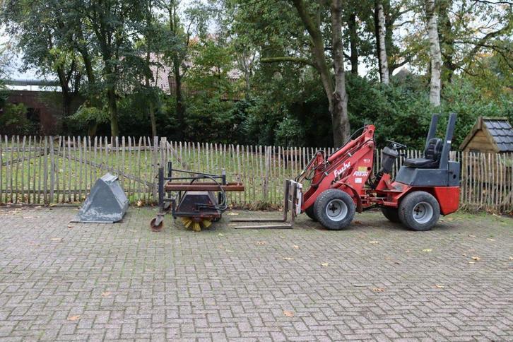 Veiling: Kniklader Fuchs F853H Diesel 21kW 2004, Zakelijke goederen, Machines en Bouw | Kranen en Graafmachines, Ophalen