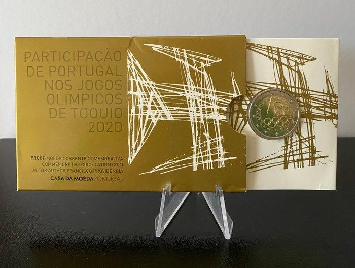 Portugal. 2 Euro 2007/2021 (3 coins) Proof (Zonder, Postzegels en Munten, Munten | Europa | Euromunten