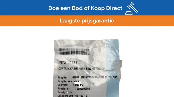 Bieden: Quicksilver Active 705 Port Side Cabin, Watersport en Boten, Bootonderdelen, Ophalen of Verzenden