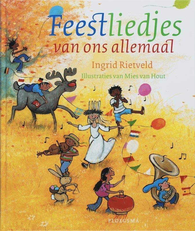 Feestliedjes van ons allemaal / Ploegsma kinder- &, Boeken, Kinderboeken | Baby's en Peuters, Zo goed als nieuw, Verzenden