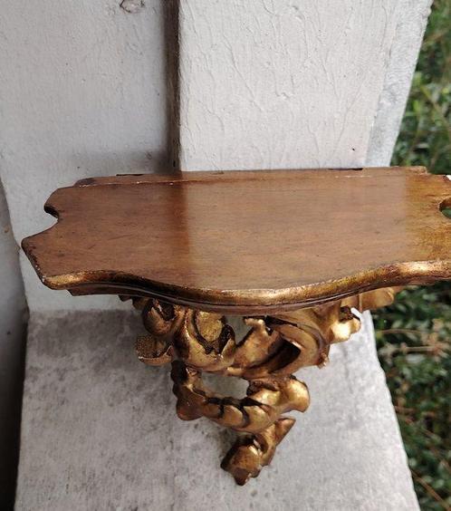 Wandtafel - Gips, Hout, goudblad - Dorée, Antiek en Kunst, Curiosa en Brocante