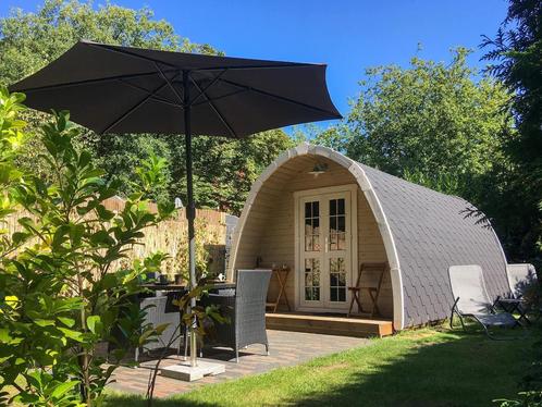 Camping Pod 480XL - trekkershut - Showroom Maastricht, Tuin en Terras, Tuinhuizen, 200 tot 400 cm, 2 ramen, 250 tot 300 cm, Nieuw