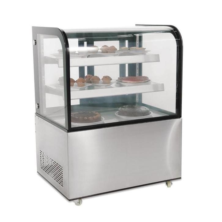 Polar G-serie koelvitrine met gebogen glas 270 liter, Zakelijke goederen, Horeca | Keukenapparatuur, Koelen en Vriezen, Verzenden