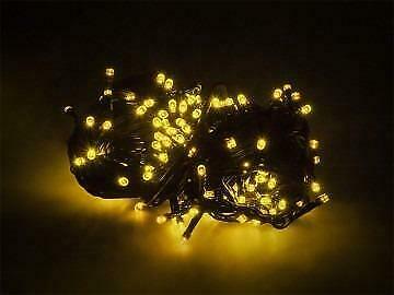 Kerstverlichting Geel 22 Meter 300 LEDs - 8 Standen, Diversen, Kerst, Verzenden