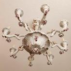 Elegant Ceramiche Mangani Porcelain Chandelier, 8-light -, Antiek en Kunst