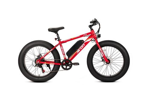 Avon X6 250w E-bike Fatbike 250w Motor 24 Inch Rood  Gratis, Fietsen en Brommers, Fietsen | Jongens, Ophalen of Verzenden